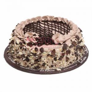Send Walnut Fudge Brownie Cake From La Farine To Pakistan