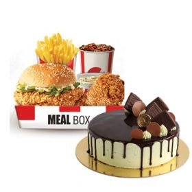 KFC Meal Box With Cake