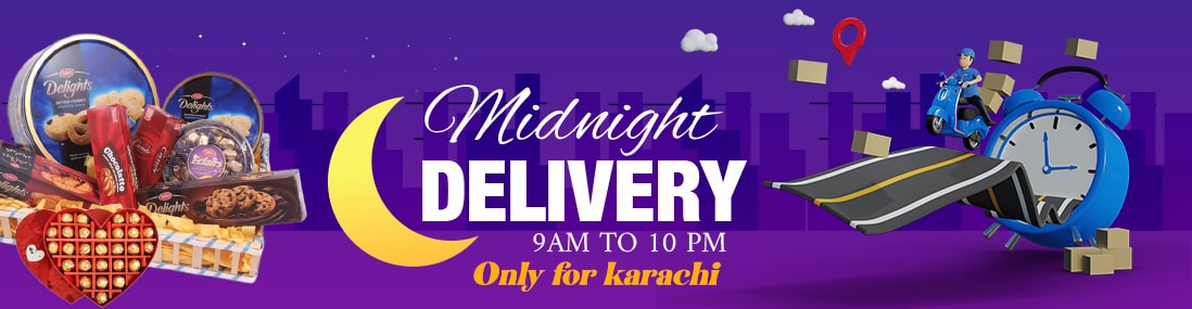 send mid night gifts to pakistan